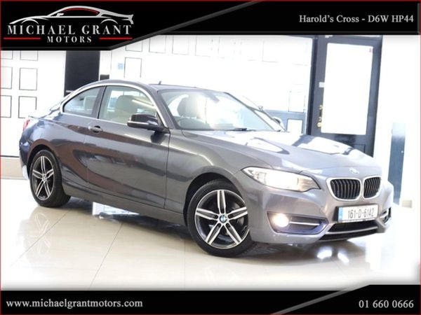 BMW 2-Series Coupe, Diesel, 2016, Grey