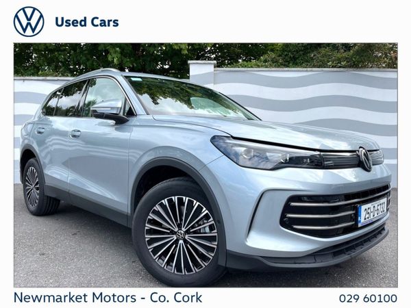 Volkswagen Tiguan SUV, Petrol Plug-in Hybrid, 2025, Silver