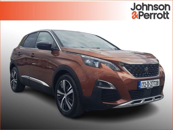 Peugeot 3008 SUV, Petrol, 2017, Gold