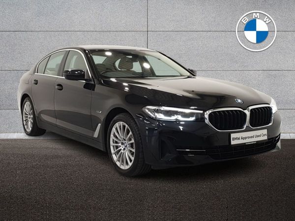 BMW 5-Series Saloon, Petrol Plug-in Hybrid, 2022, Black