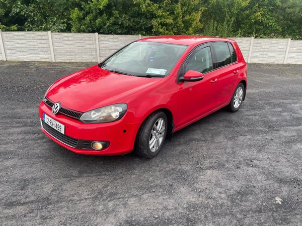 Volkswagen Golf Hatchback, Diesel, 2012, Red