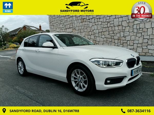 BMW 1-Series Hatchback, Diesel, 2019, White