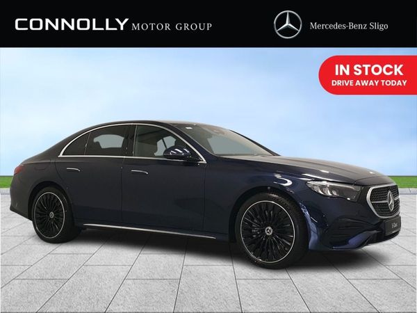Mercedes-Benz E-Class Saloon, Diesel Plug-in Hybrid, 2025, Blue