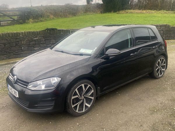 Volkswagen Golf Hatchback, Diesel, 2014, Black