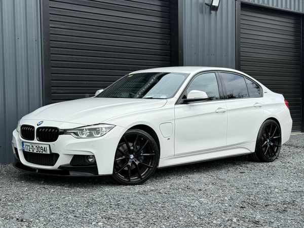 BMW 3-Series Saloon, Petrol Plug-in Hybrid, 2017, White