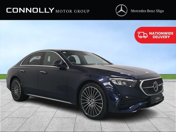 Mercedes-Benz E-Class Saloon, Diesel Plug-in Hybrid, 2025, Blue