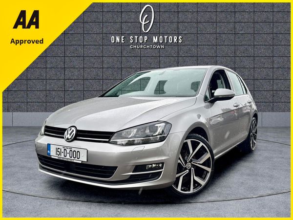 Volkswagen Golf Hatchback, Petrol, 2015, Silver