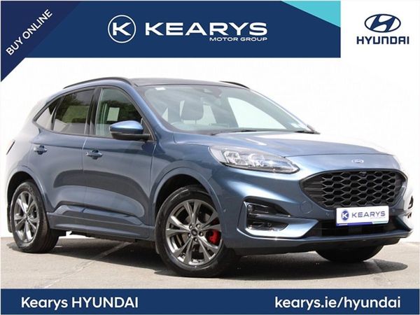 Ford Kuga SUV, Petrol Hybrid, 2022, Blue