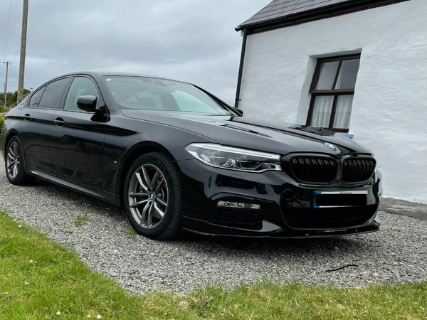 BMW 5-Series Saloon, Petrol Plug-in Hybrid, 2017, Black
