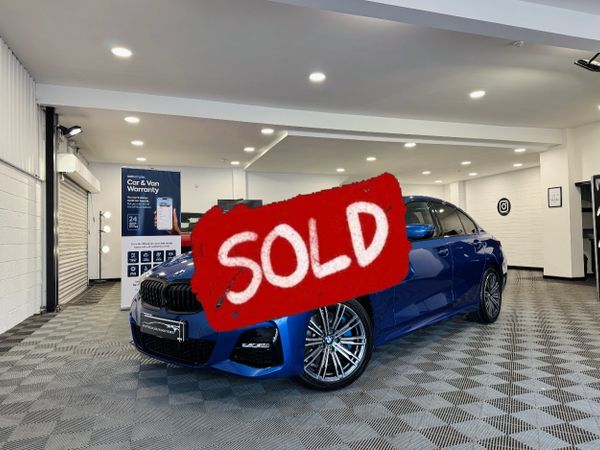 BMW 3-Series Saloon, Petrol Plug-in Hybrid, 2020, Blue