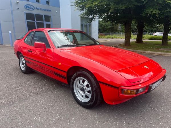 Porsche 924 Coupe, Petrol, 1982, Red