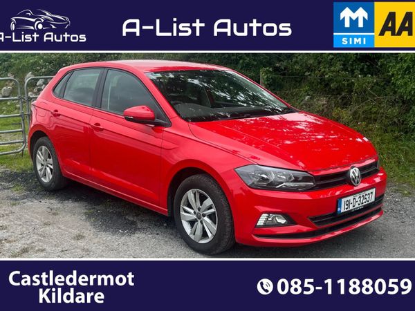 Volkswagen Polo Hatchback, Petrol, 2019, Red