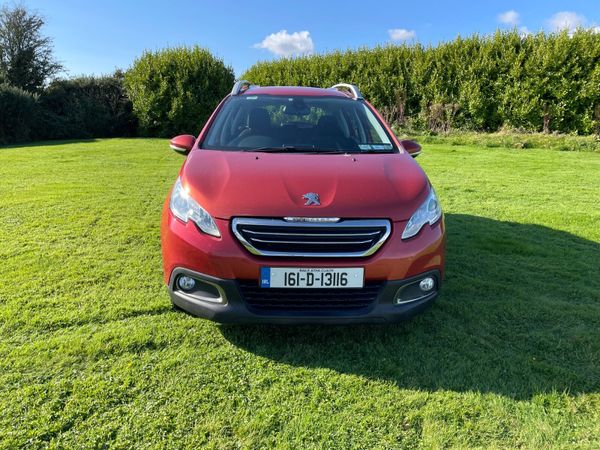Peugeot 2008 SUV, Diesel, 2016, Red