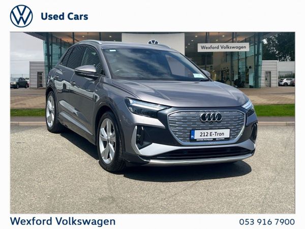 Audi Q4 e-tron SUV, Electric, 2021, Grey
