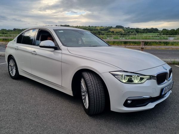 BMW 3-Series Saloon, Petrol Plug-in Hybrid, 2016, White
