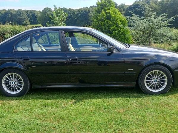 BMW 5-Series Saloon, Petrol, 2002, Black