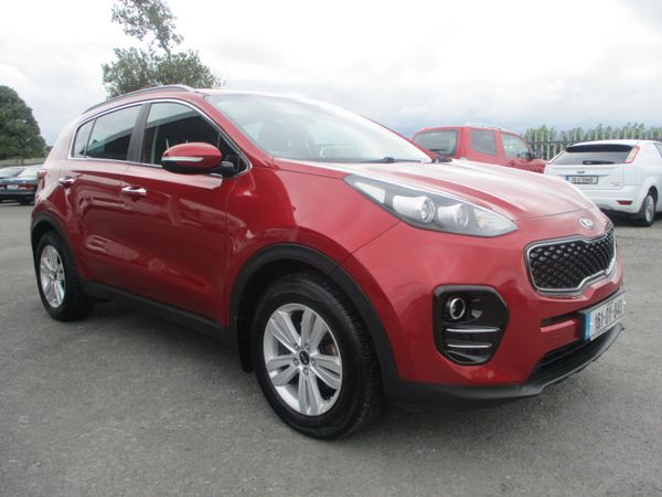 Kia Sportage SUV, Diesel, 2016, Red