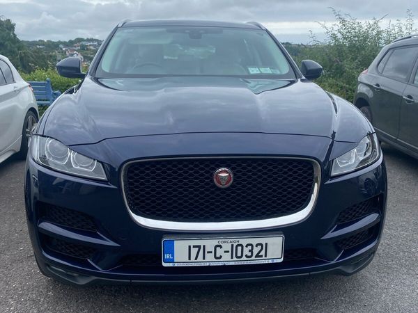 Jaguar F-Pace SUV, Diesel, 2017, Blue