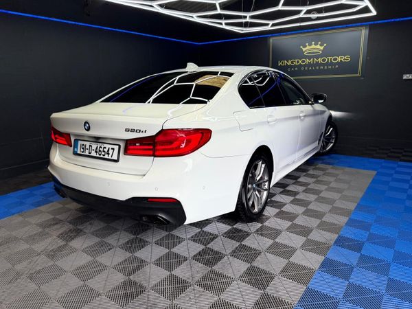 BMW 5-Series Saloon, Diesel, 2019, White