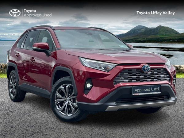 Toyota RAV4 SUV, Petrol Hybrid, 2023, Red