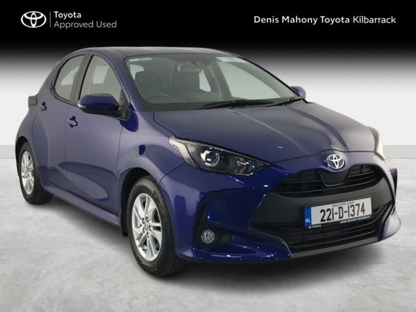 Toyota Yaris Hatchback, Petrol Hybrid, 2022, Blue