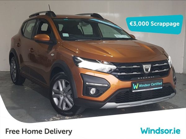 Dacia Sandero Stepway Hatchback, Petrol, 2023, Orange