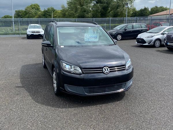 Volkswagen Touran Hatchback, Petrol, 2015, Black