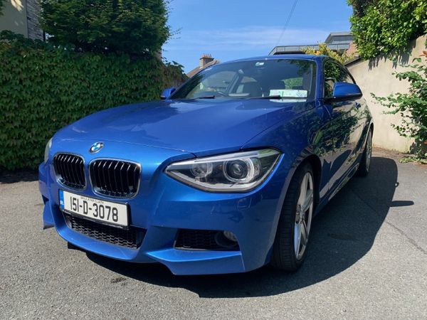 BMW 1-Series Hatchback, Diesel, 2015, Blue