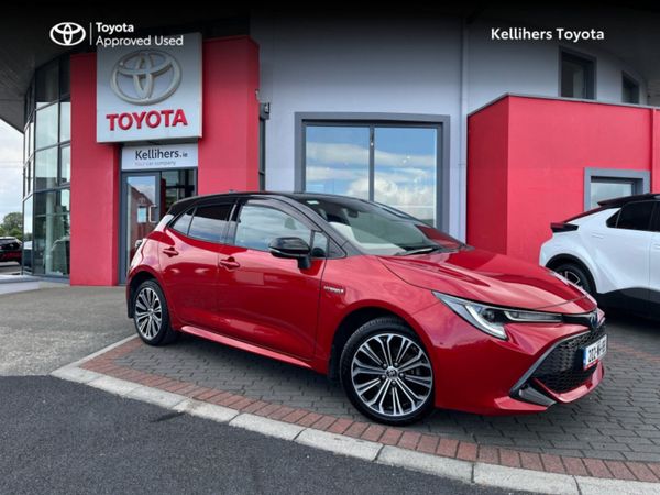 Toyota Corolla Hatchback, Petrol Hybrid, 2020, Red