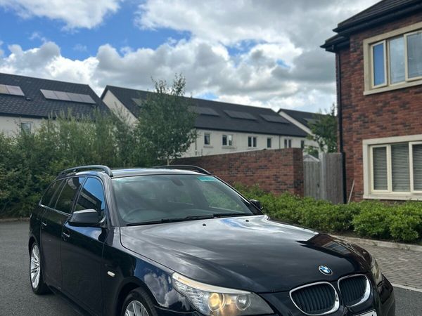 BMW 5-Series Estate, Diesel, 2010, Black