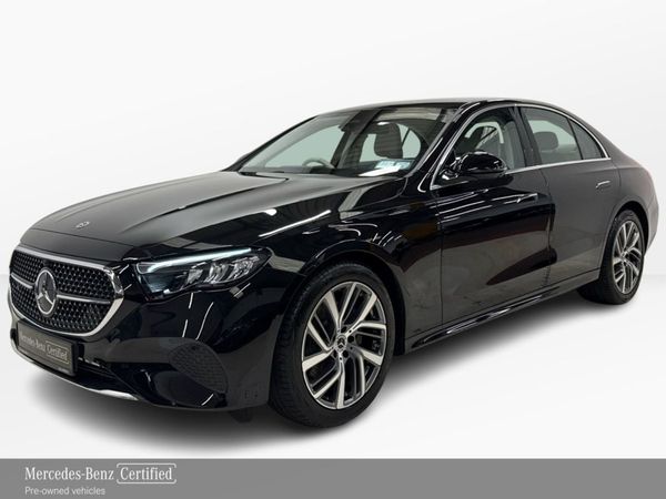 Mercedes-Benz E-Class Saloon, Diesel Hybrid, 2025, Black