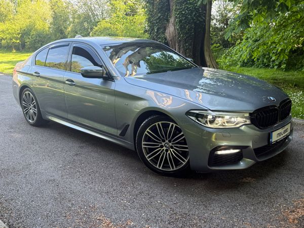 BMW 5-Series Saloon, Diesel, 2017, Blue