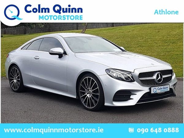 Mercedes-Benz E-Class Coupe, Diesel, 2018, Silver