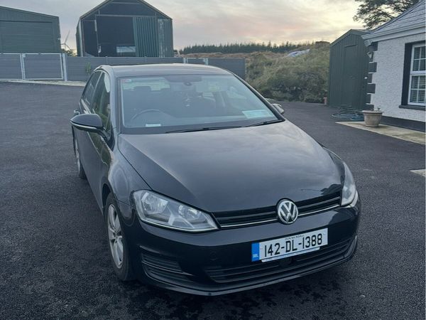 Volkswagen Golf Hatchback, Diesel, 2014, Black