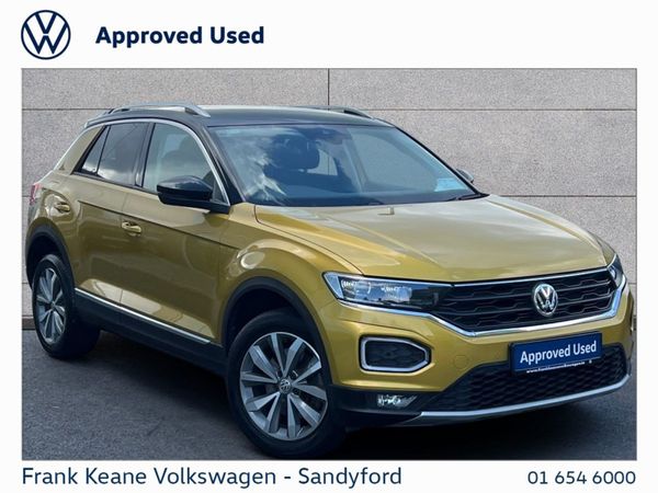 Volkswagen T-Roc SUV, Petrol, 2018, Yellow