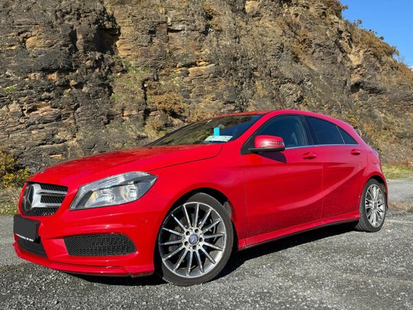 Mercedes-Benz A-Class Hatchback, Diesel, 2013, Red