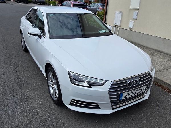 Audi A4 Saloon, Petrol, 2016, White