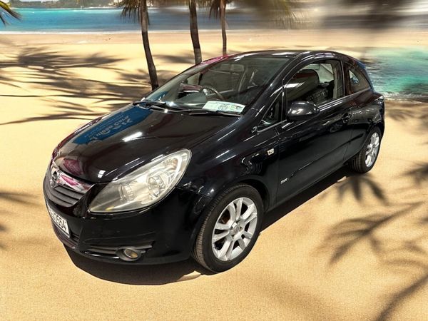 Opel Corsa Hatchback, Petrol, 2007, Black