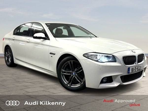 BMW 5-Series Saloon, Diesel, 2016, White