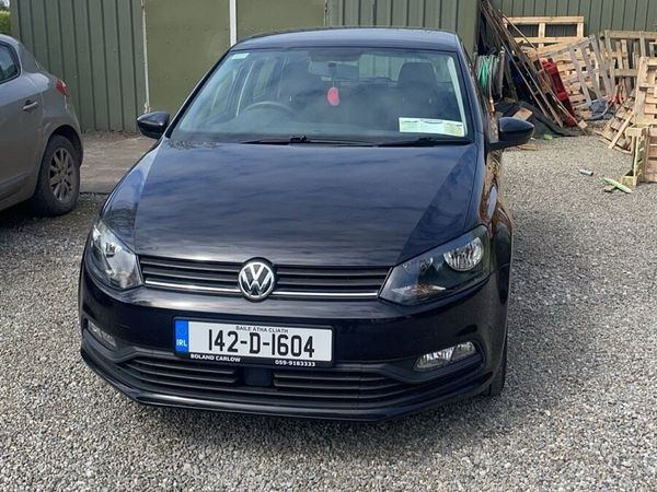 Volkswagen Polo Hatchback, Petrol, 2014, Black
