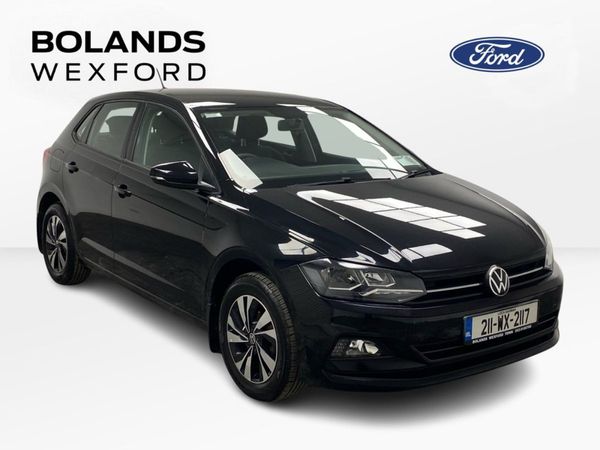 Volkswagen Polo Hatchback, Petrol, 2021, Black