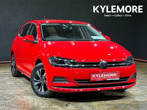 Volkswagen Polo Hatchback, Petrol, 2022, Red