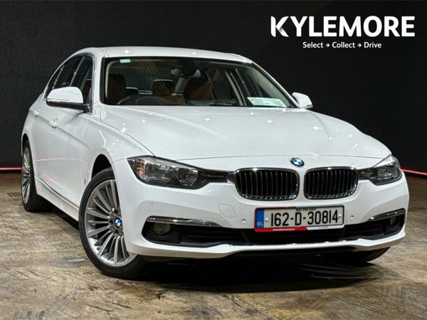 BMW 3-Series Saloon, Petrol Plug-in Hybrid, 2016, White