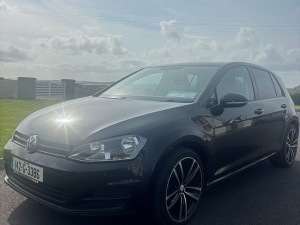 Volkswagen Golf Hatchback, Diesel, 2014, Black