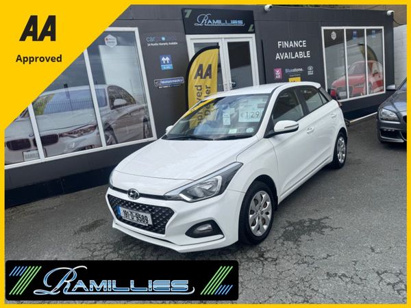Hyundai i20 Hatchback, Petrol, 2019, White