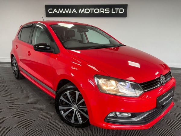 Volkswagen Polo Hatchback, Petrol, 2016, Red