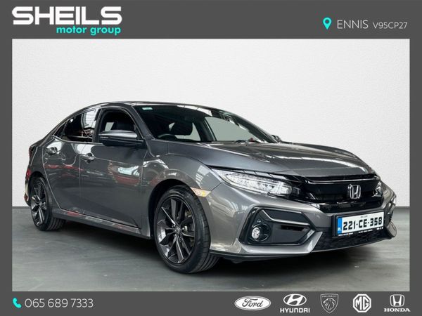 Honda Civic Hatchback, Petrol, 2022, Grey