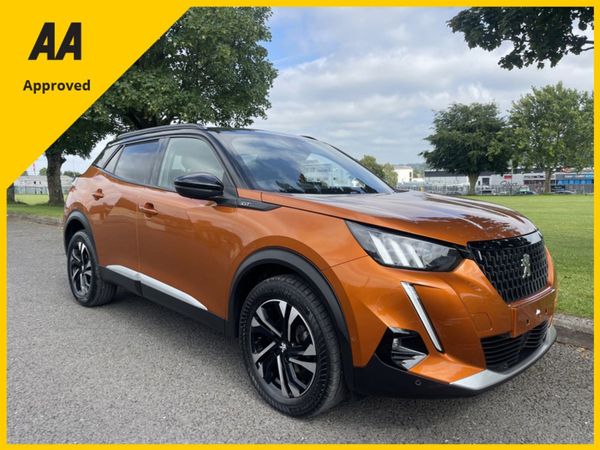 Peugeot 2008 SUV, Petrol, 2022, Orange