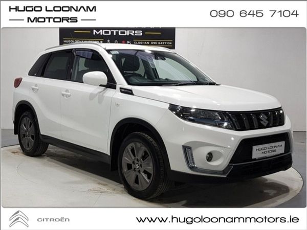 Suzuki Vitara SUV, Petrol Hybrid, 2024, White