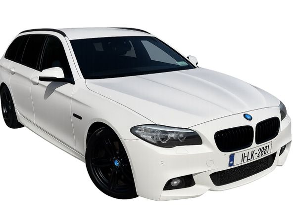BMW 5-Series Estate, Diesel, 2011, White